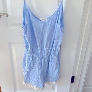 Blue romper